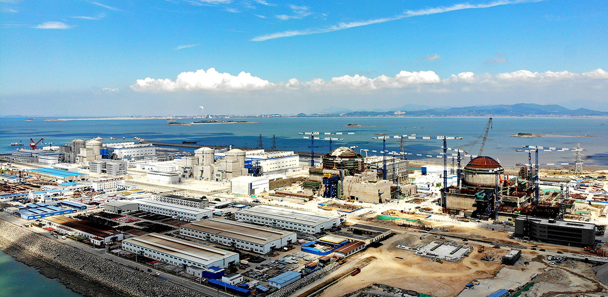 1--福建福清核電站5、6號機(jī)組（全球首堆示范工程項(xiàng)目）